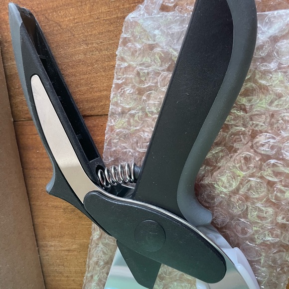 Kitchen Food Scissors,2 in 1 Smart Cutter Multifunction Stainless Steel Kitchen - Picture 7 of 10